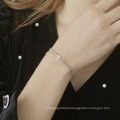 Stainless Steel Charm Bracelet New Trendy Elegant Butterfly Zircon Couple Bracelet For Women Jewelry Party Gifts
